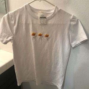 Brandy Melville Gerry poppy tee